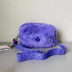 Kipling x Emily in Paris Milda Furry Lilac NWT